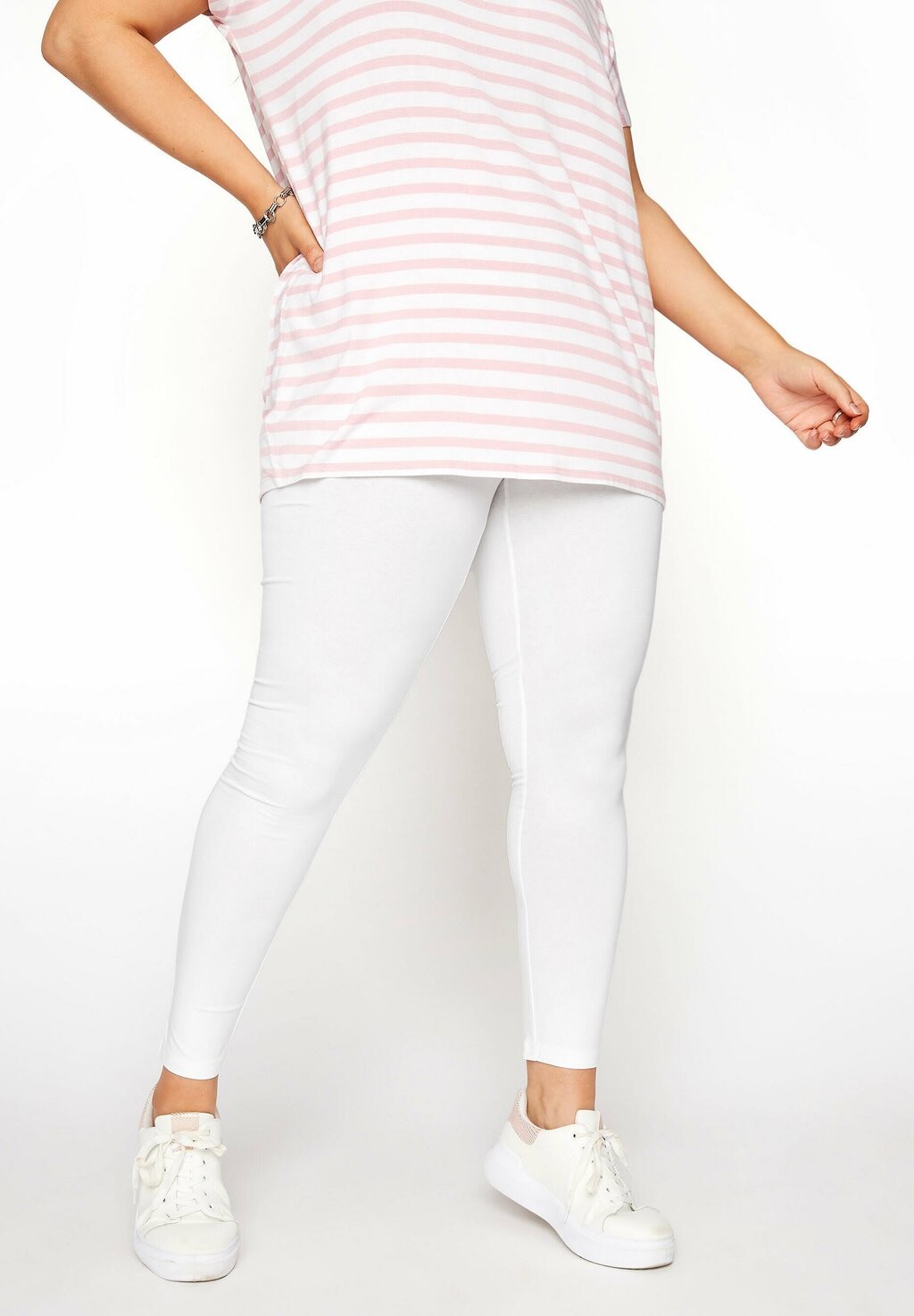

Леггинсы Leggings Yours Clothing, белый