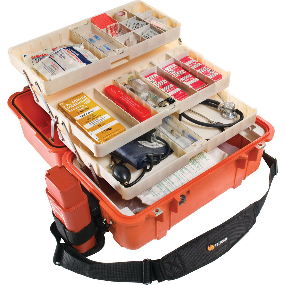 

Кейс Pelican 1460EMS с набором органайзеров/разделителей EMS (оранжевый)