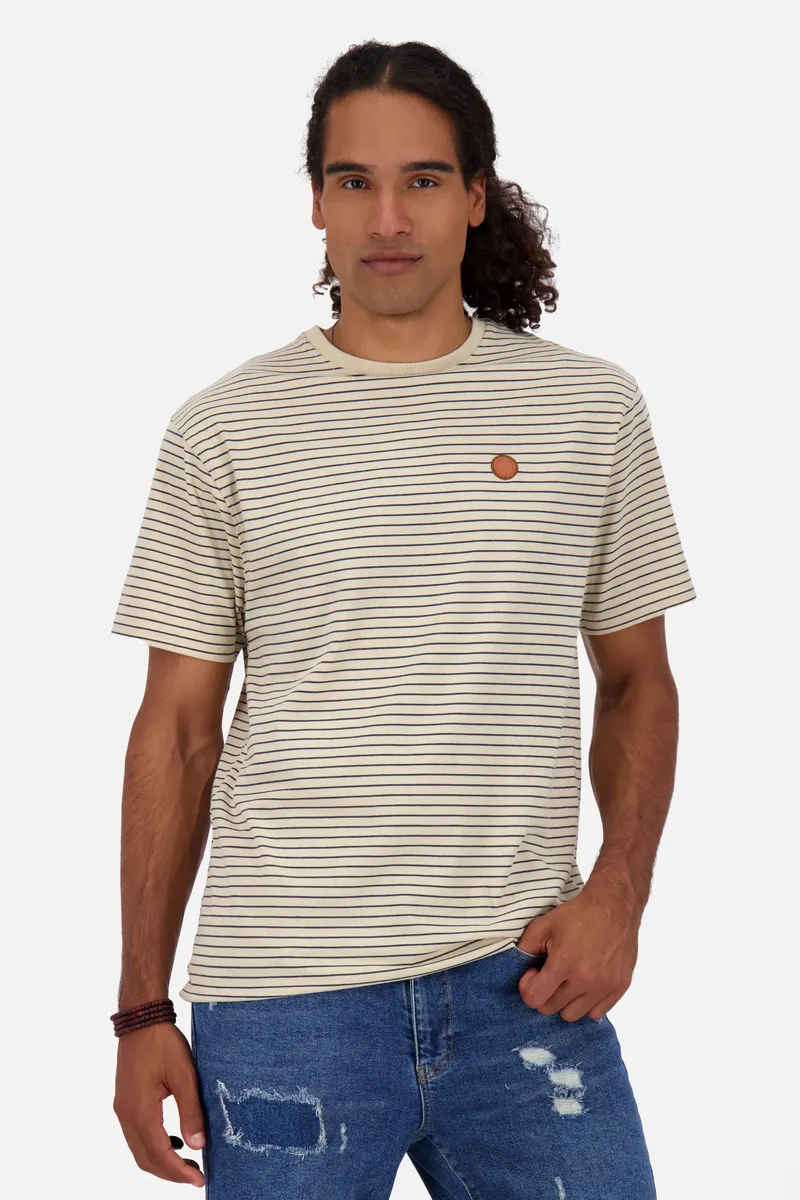

Рубашка с круглым вырезом Alife & Kickin "NicAK Z Shirt Мужская рубашка с коротким рукавом", цвет Pumice