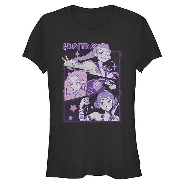

Футболка с принтом K-pop Demon Hunters Licensed Character, Black