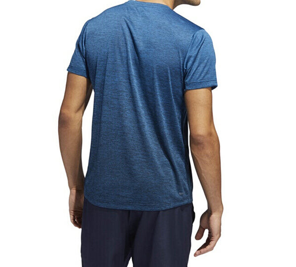 Футболка adidas FreeLift gradi Gradient Training Sports Short Sleeve Black, черный — фото 4