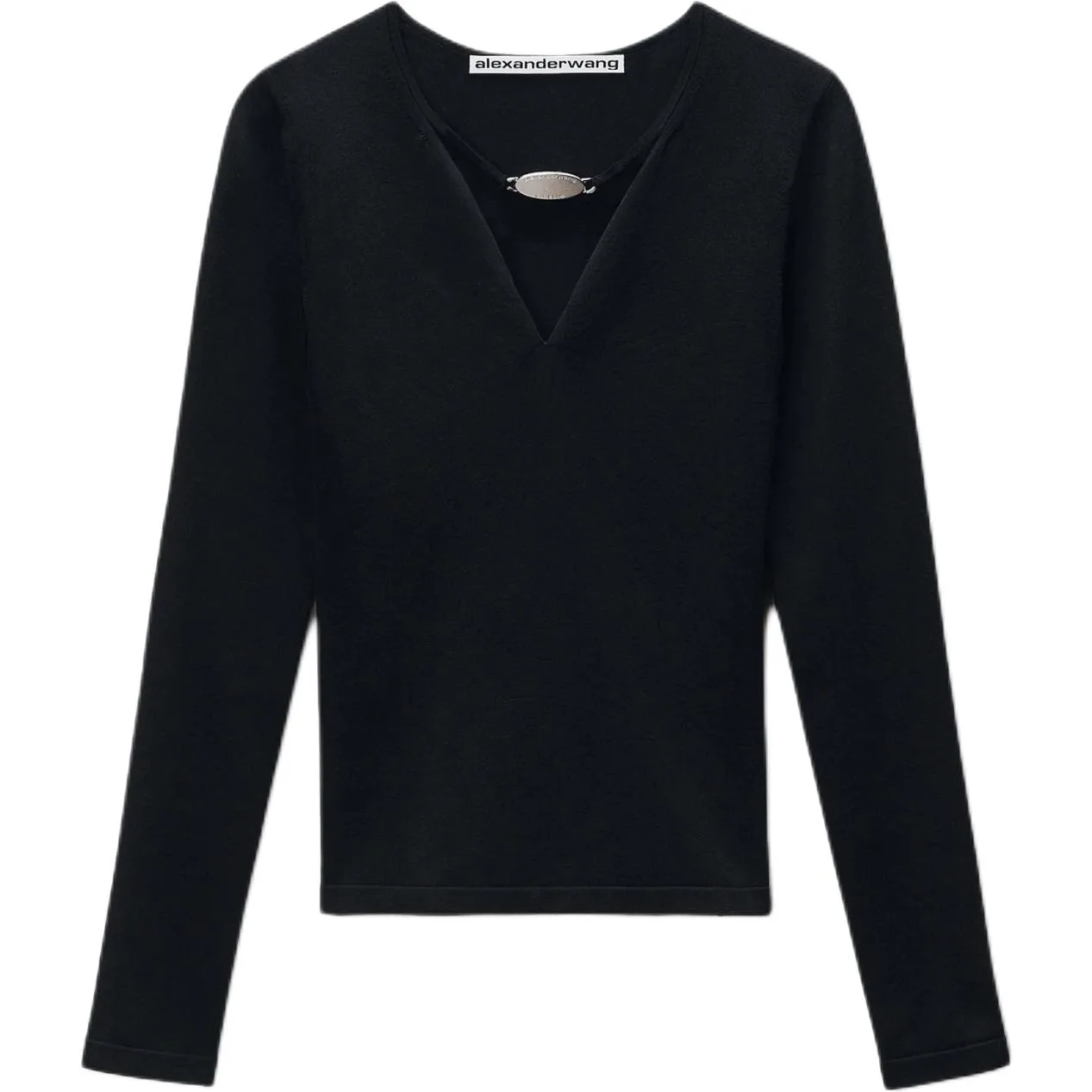 Alexander Wang Футболка Women's Black Crew Neck