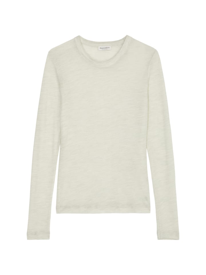 

Футболка Marc O'Polo Longsleeve slim, цвет light granite melange