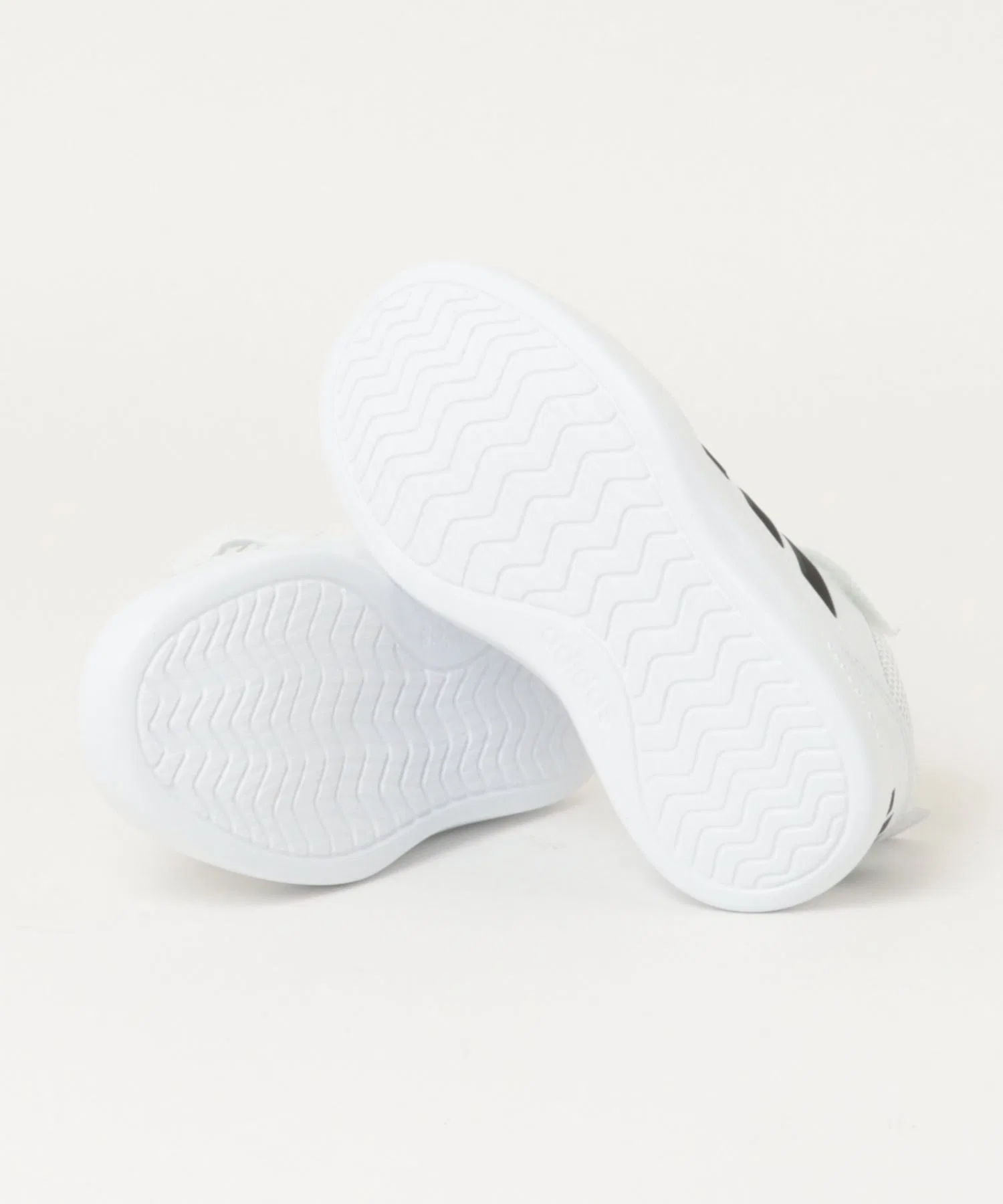 Детские кроссовки Adidas Tensaur Sport Lite K белые с чёрным — фото 3