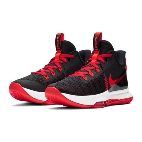Мужские баскетбольные кроссовки Nike Lebron Witness 5 Bred — фото 3