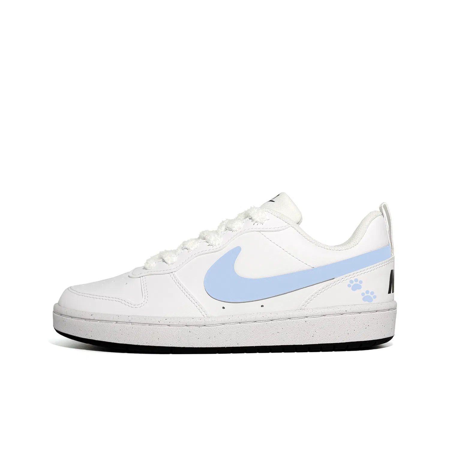 Детские скейтбординг кроссовки Nike Court Borough Maris бело-синие