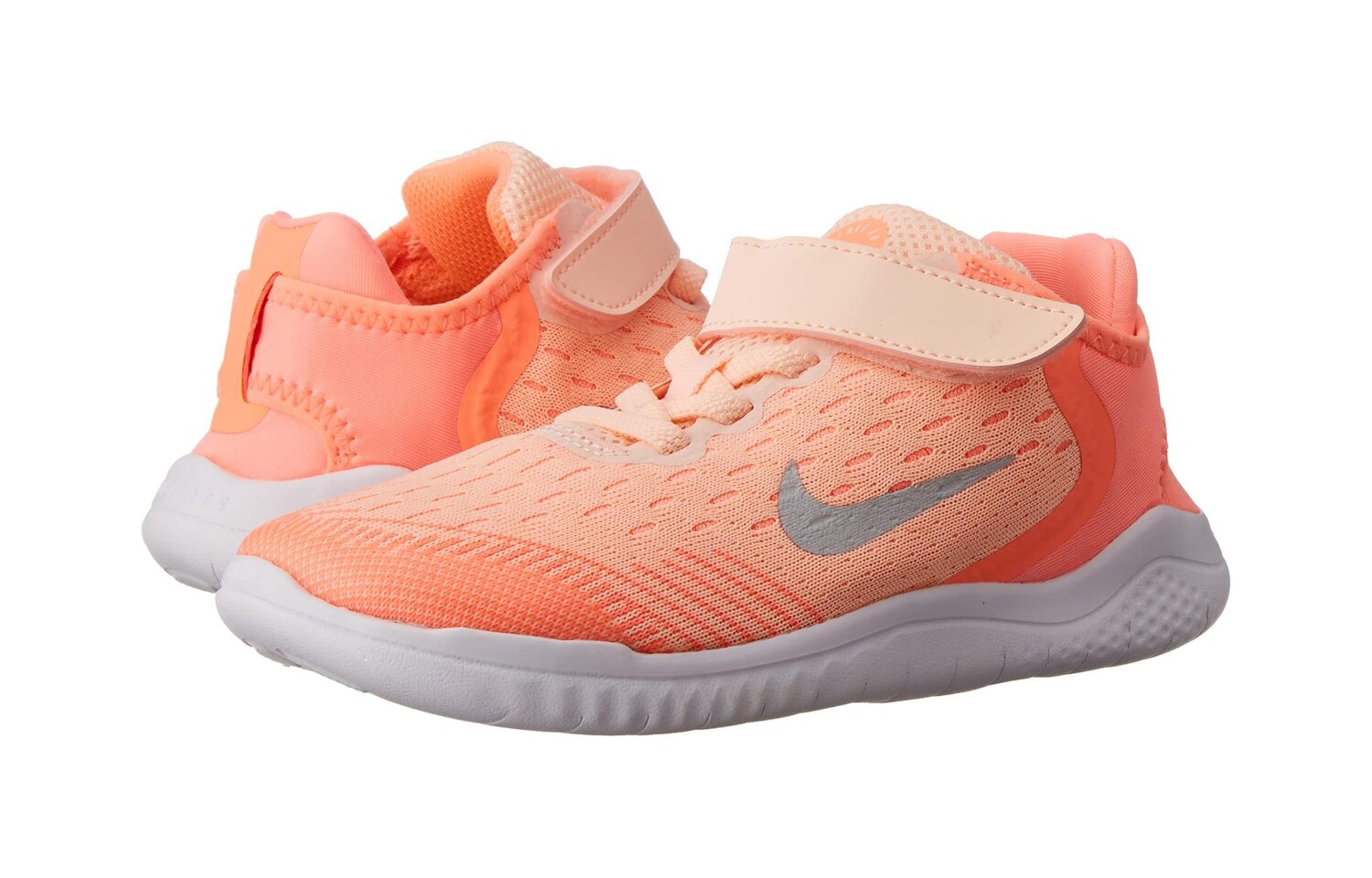 Кроссовки Nike Rn Kids, оранжевый / белый — фото 3