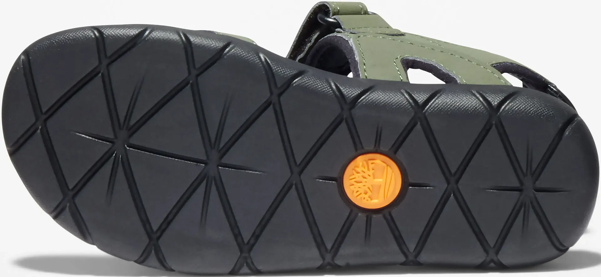 Сандалии Timberland "Perkins Row 2 STRAP SANDAL", с застежкой-липучкой, хаки — фото 4