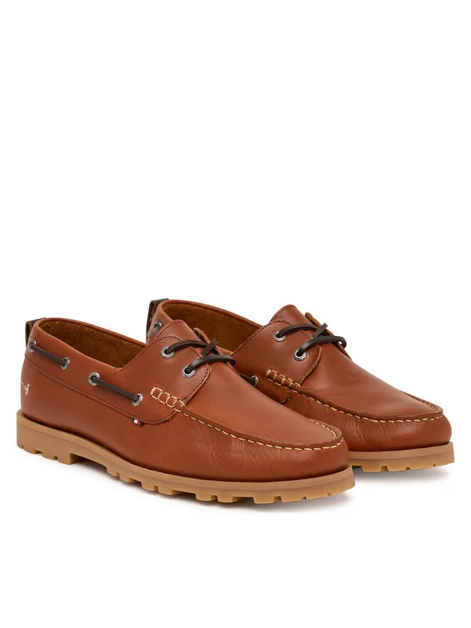 Tommy Hilfiger Мокасины Light Lth FM0FM05746 коричневые — фото 2