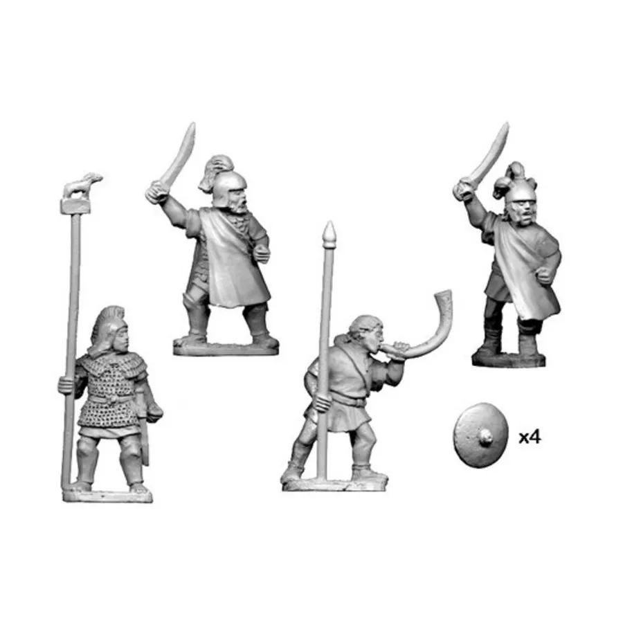 

Лузитанское воинское командование, Historical Miniatures - Ancient - Spanish (28mm) (Crusader Miniatures)