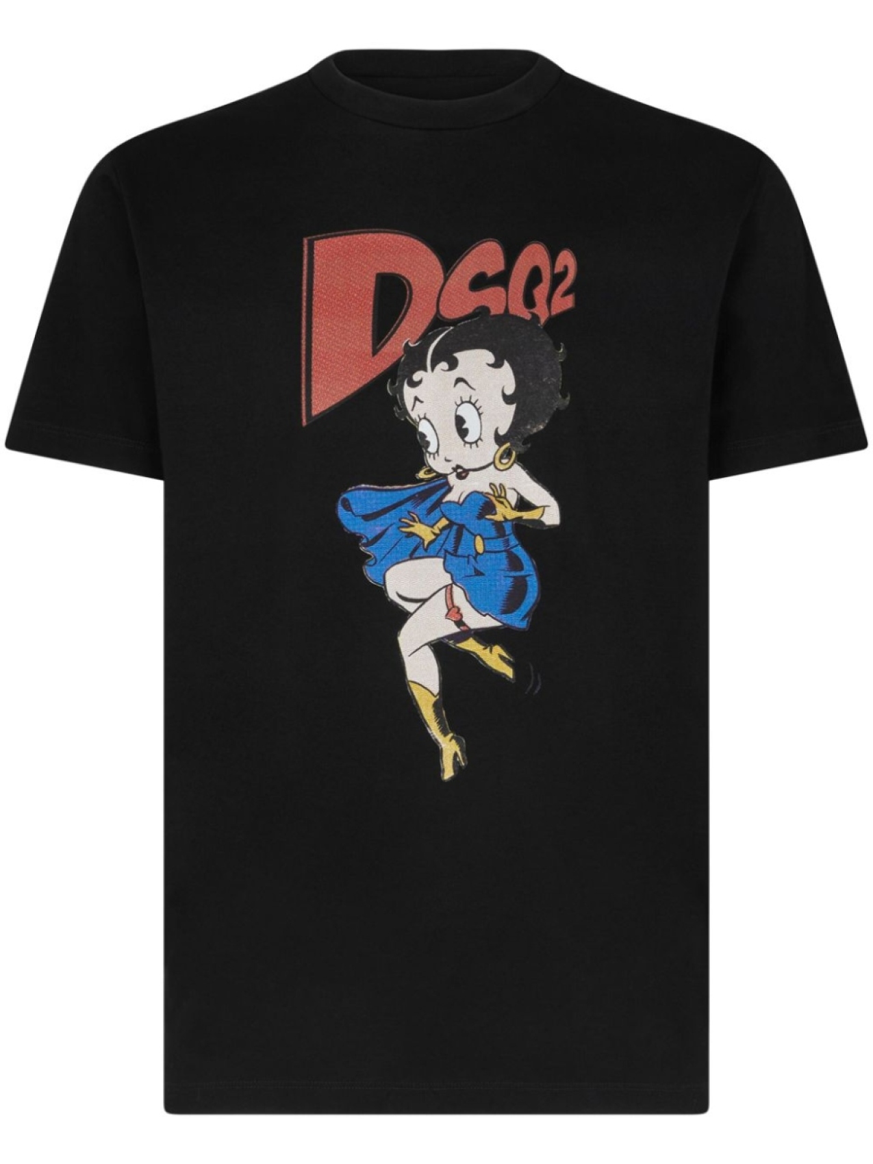 

Dsquared2 футболка Betty Boop с графичным принтом, черный