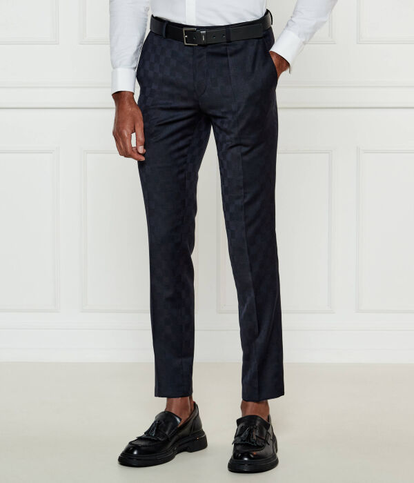 

Штаны hesten232x Extra slim fit Hugo, синий