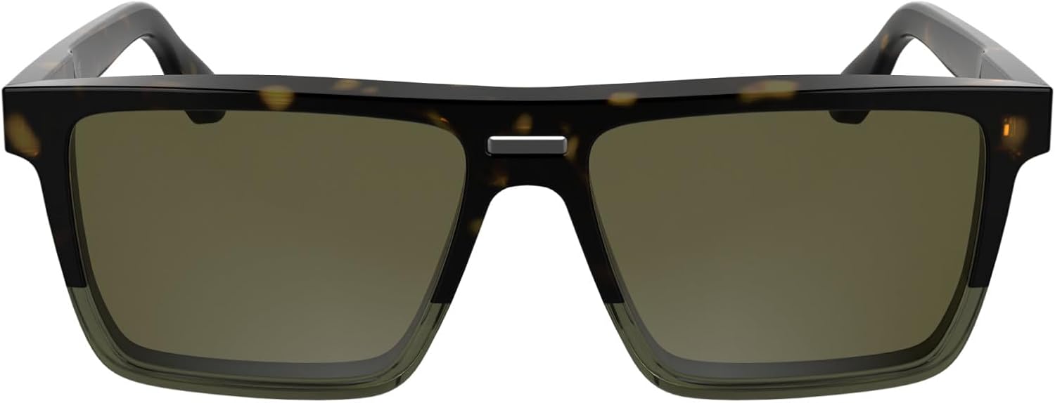 

Мужские солнцезащитные очки Calvin Klein Ck25501s Square, Dark Havana/Khaki