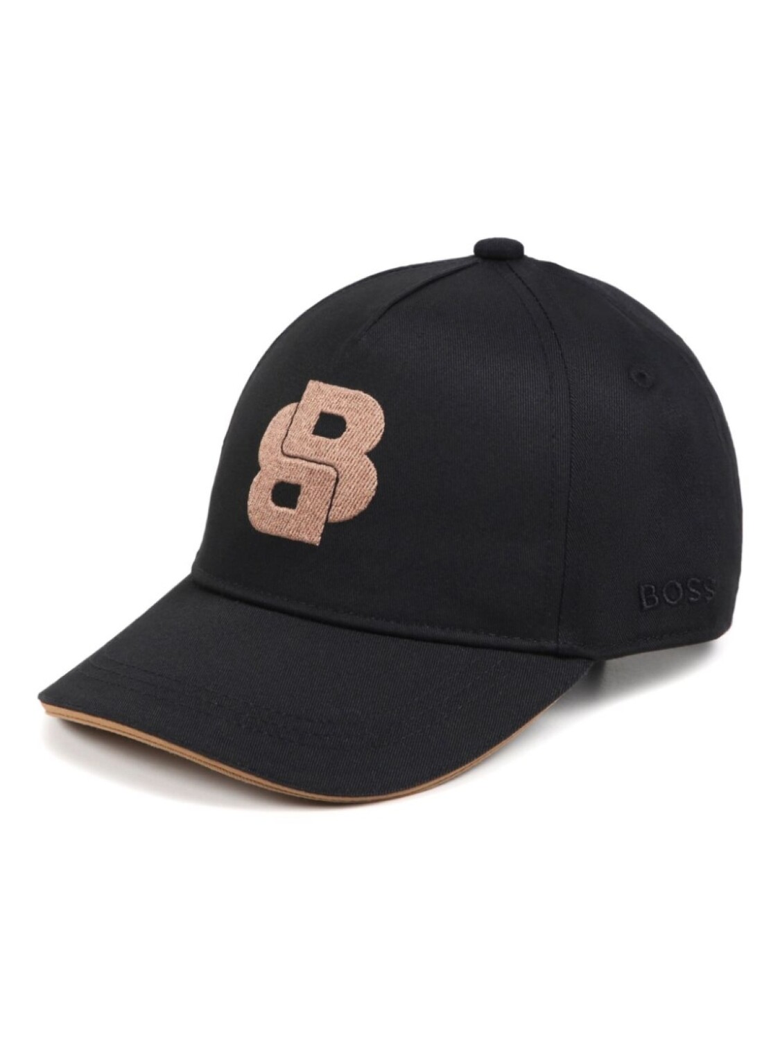 

BOSS Kidswear бейсболка с вышитым логотипом, черный