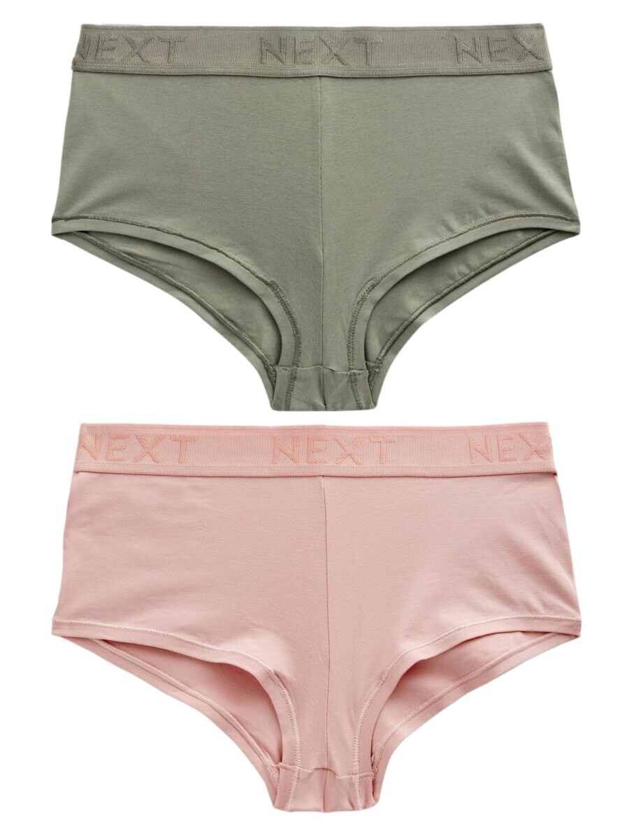 

Трусы Next Boyshorts, цвет khaki/pink