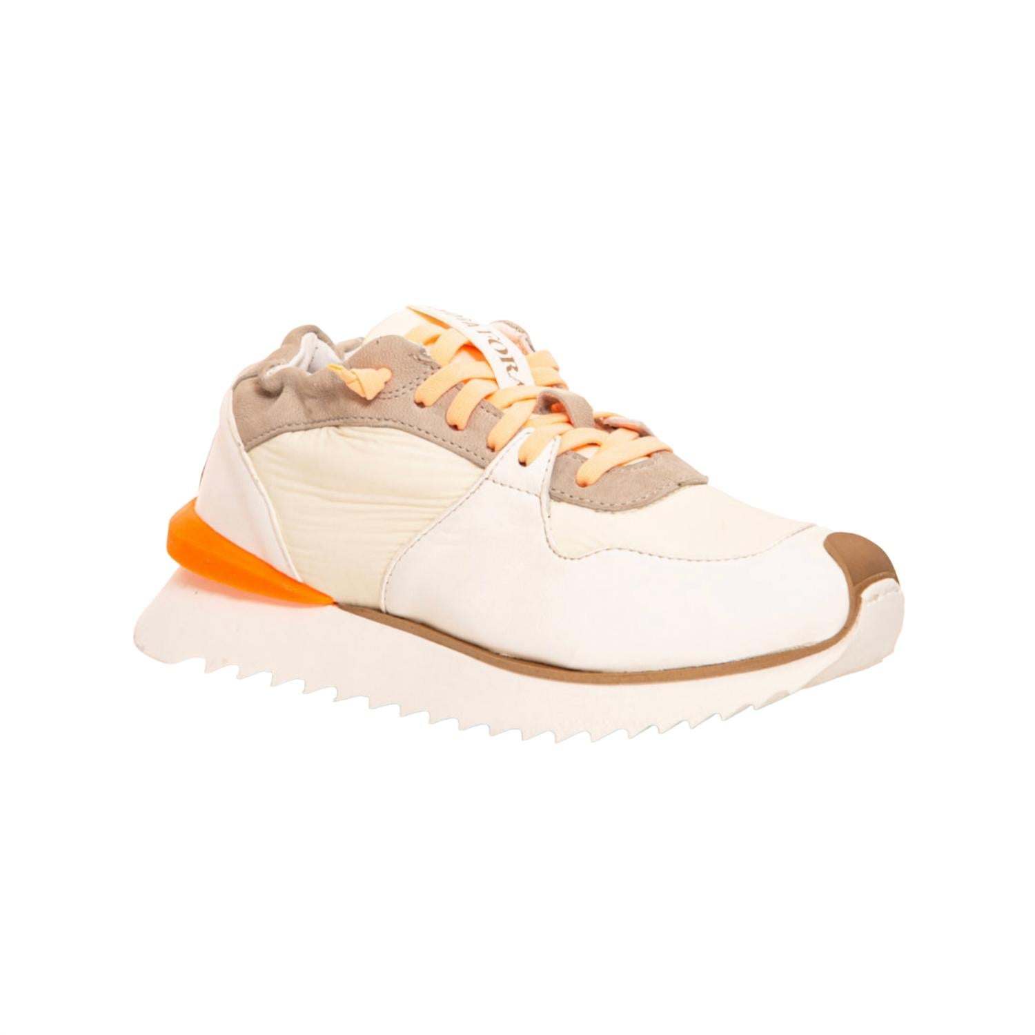 Кроссовки Ruffle в цвете Creme Orange Andia Fora — фото 4