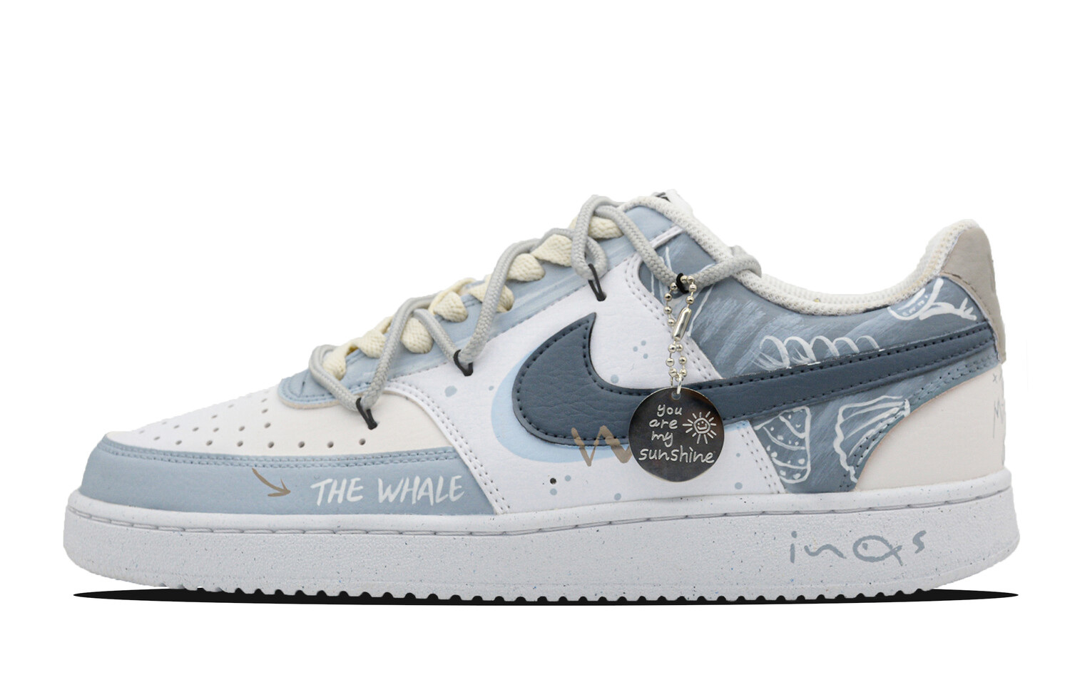 

Женские кроссовки для скейтбординга Nike Court Vision 1, Light Sea Blue