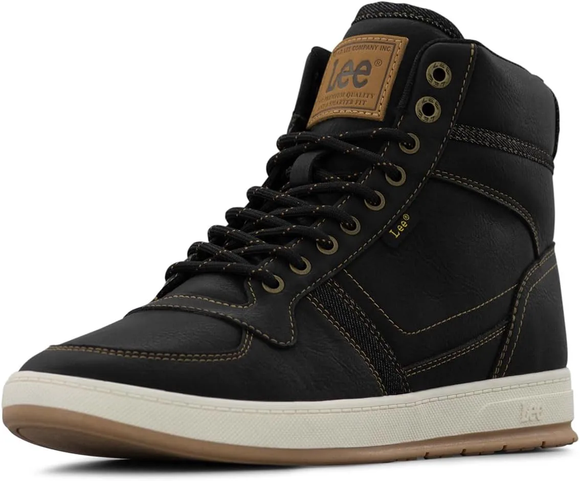 Кроссовки Lee mens Dayton, черный