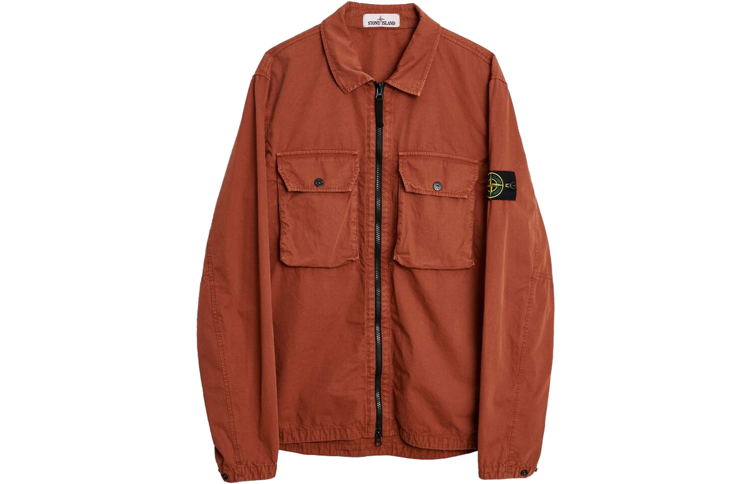 

Куртка мужская кирпично-красная Stone Island, красный
