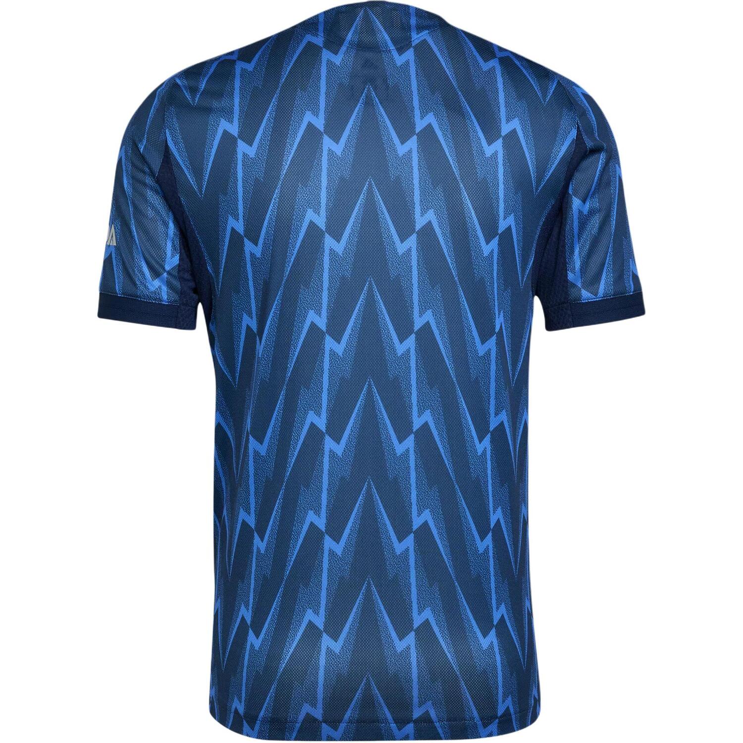 Футболка Arsenal 25/26 Away Authentic с доставкой при участии в AdiClub Adidas, темный индиго/темное серебро — фото 2