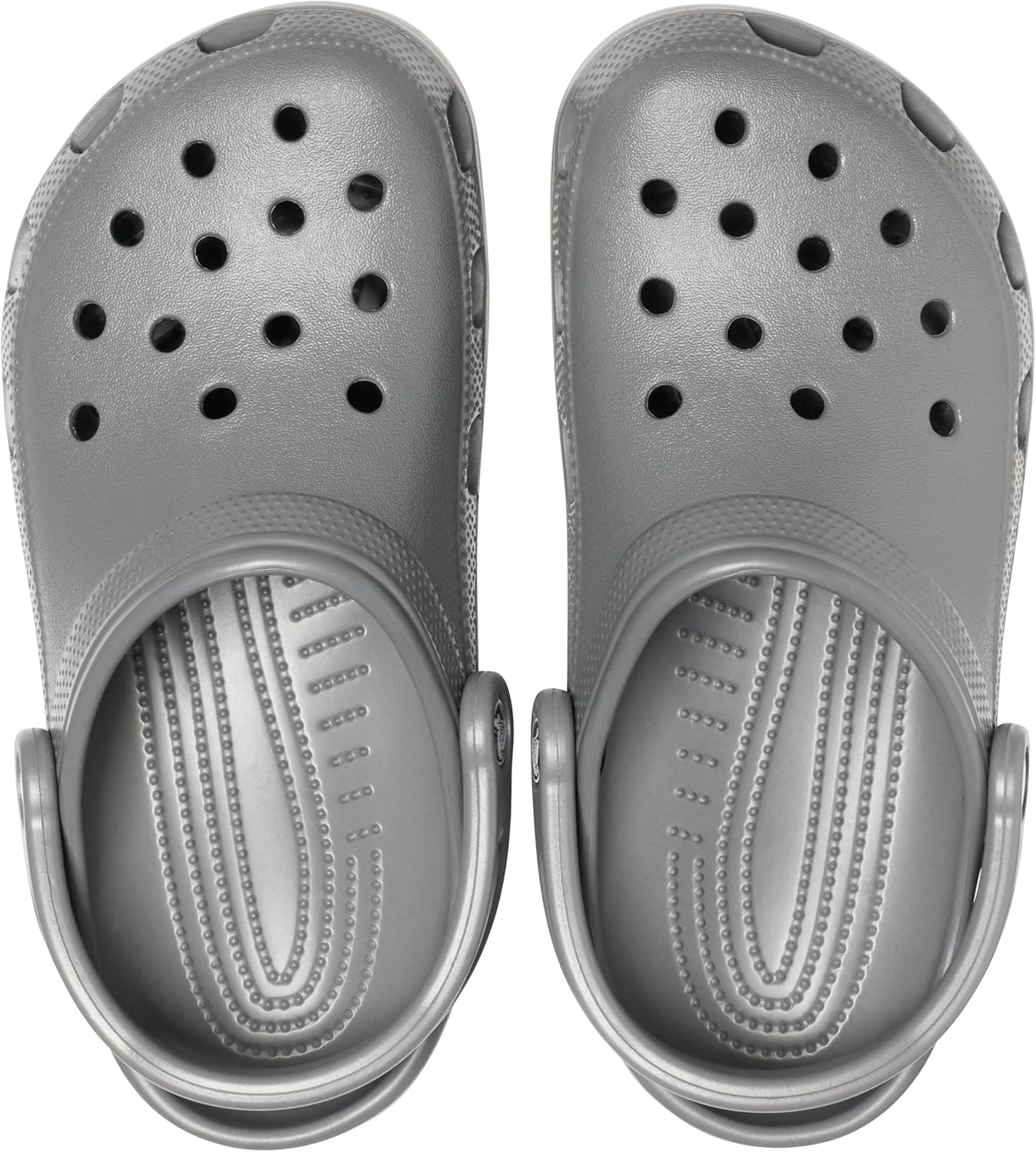 Классические сабо Crocs унисекс для взрослых, серый — фото 4