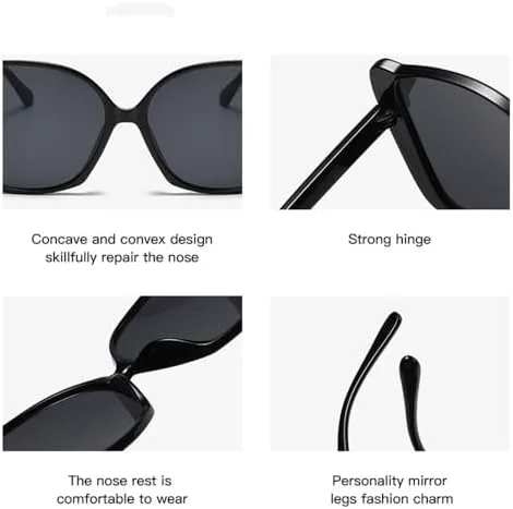 

Винтажные солнцезащитные очки большого размера для женщин, градиентные, с защитой от УФ-излучения UV400, большие белые солнцезащитные очки MTZJH, C5 Leopard-brown