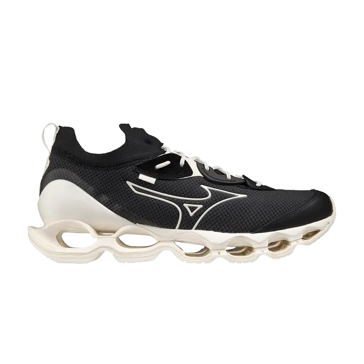 

Кроссовки Mizuno Wave Prophecy B 'Black White', черный