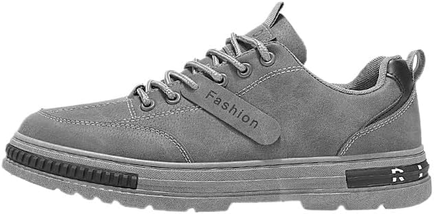 

Мужские удобные кроссовки Hhhchpm однотонные, износостойкие обувь для скейтборда, мужские тренировочные и кроссовки, серый