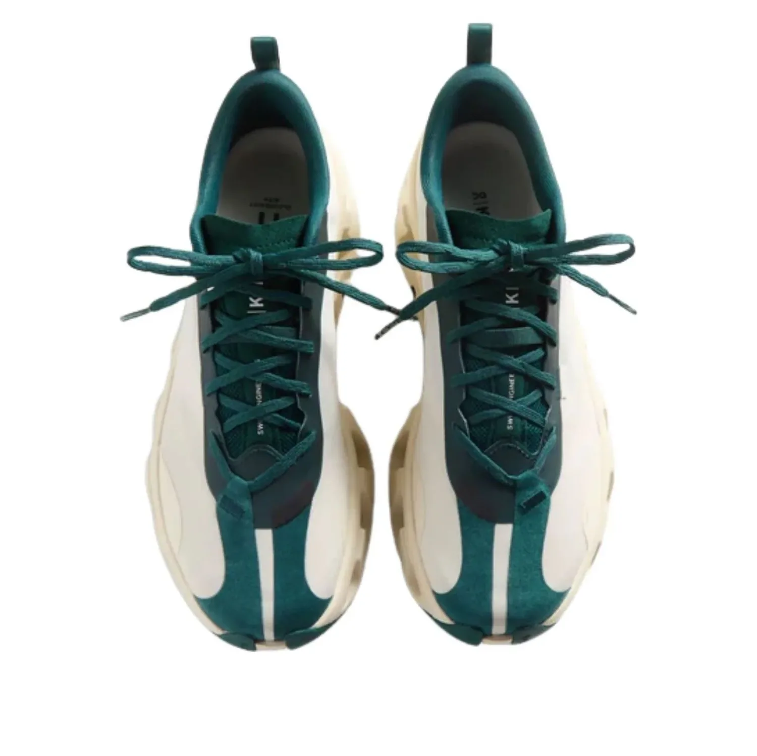 Кроссовки On Running x KITH K-Tech 1 'Tofu Sea Moss', зеленый — фото 3