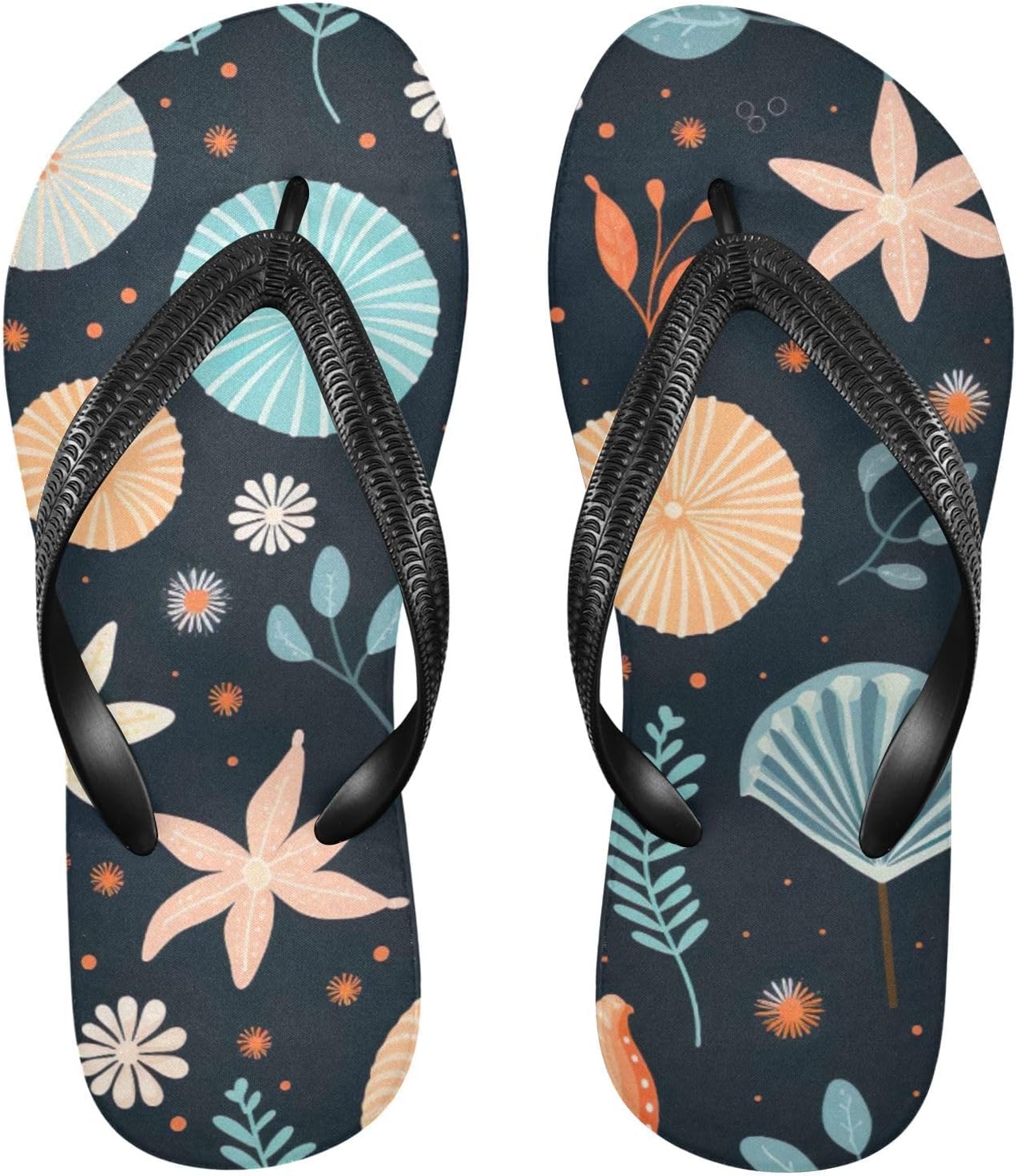 

Пляжные летние сандалии Seashell Starfish для женщин и мужчин, шлепанцы для душа Kfbe