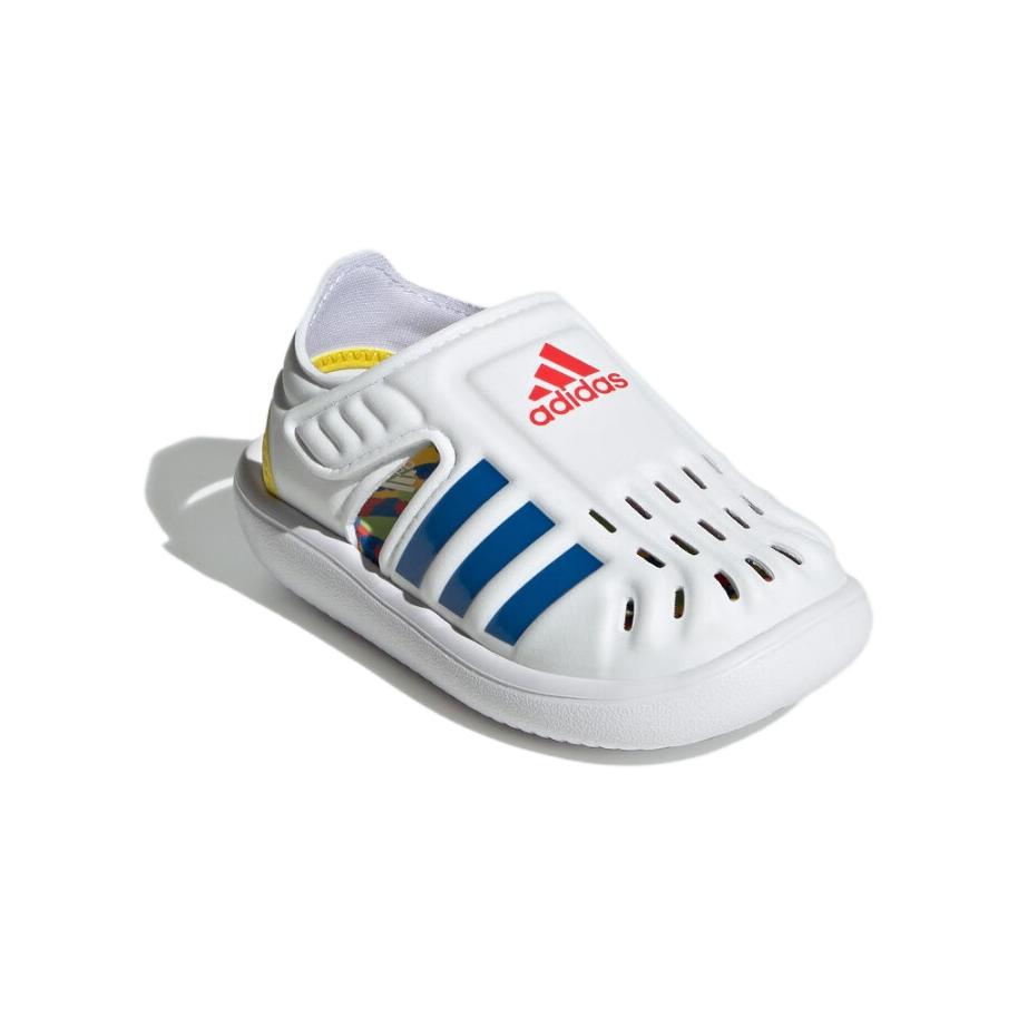 Детские сандалии Adidas White Blue — фото 3