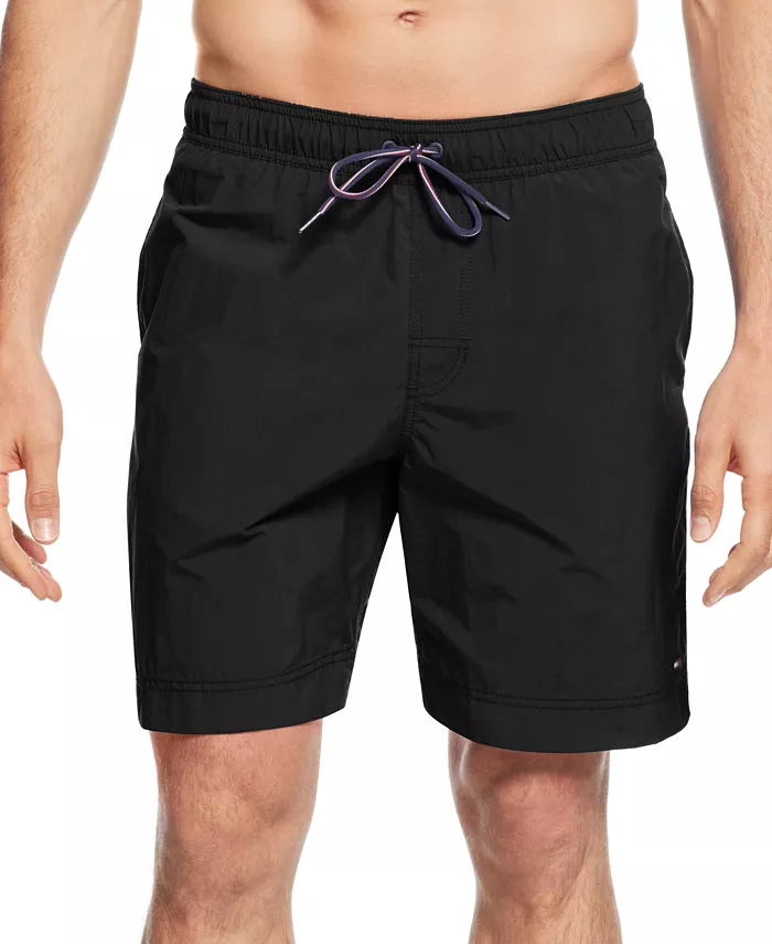 

Мужские плавки Big & Tall 9.5" однотонные Tommy Hilfiger, черный
