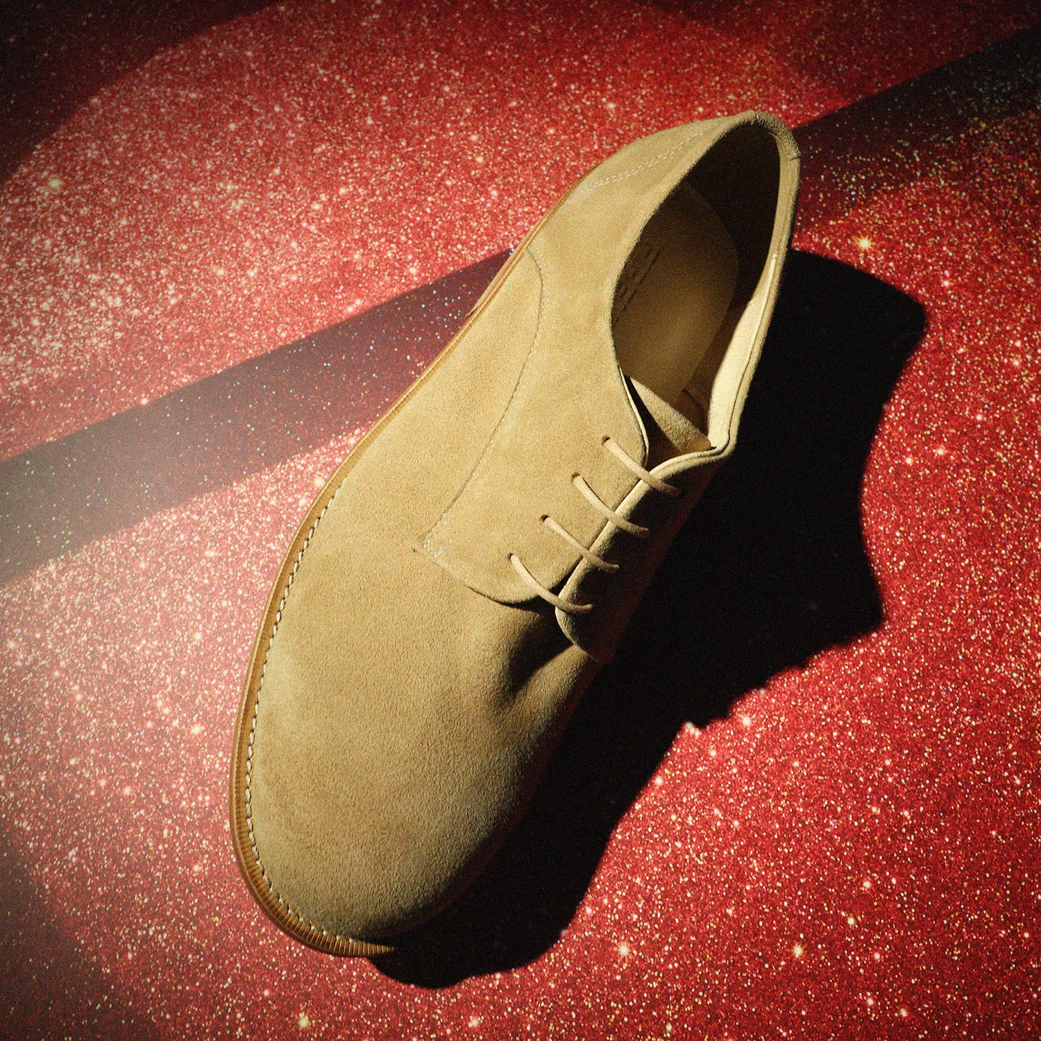 Мужские дерби Firenze.A Contemporary Wrinkle 1600 из пепельно-бежевой замши — фото 2