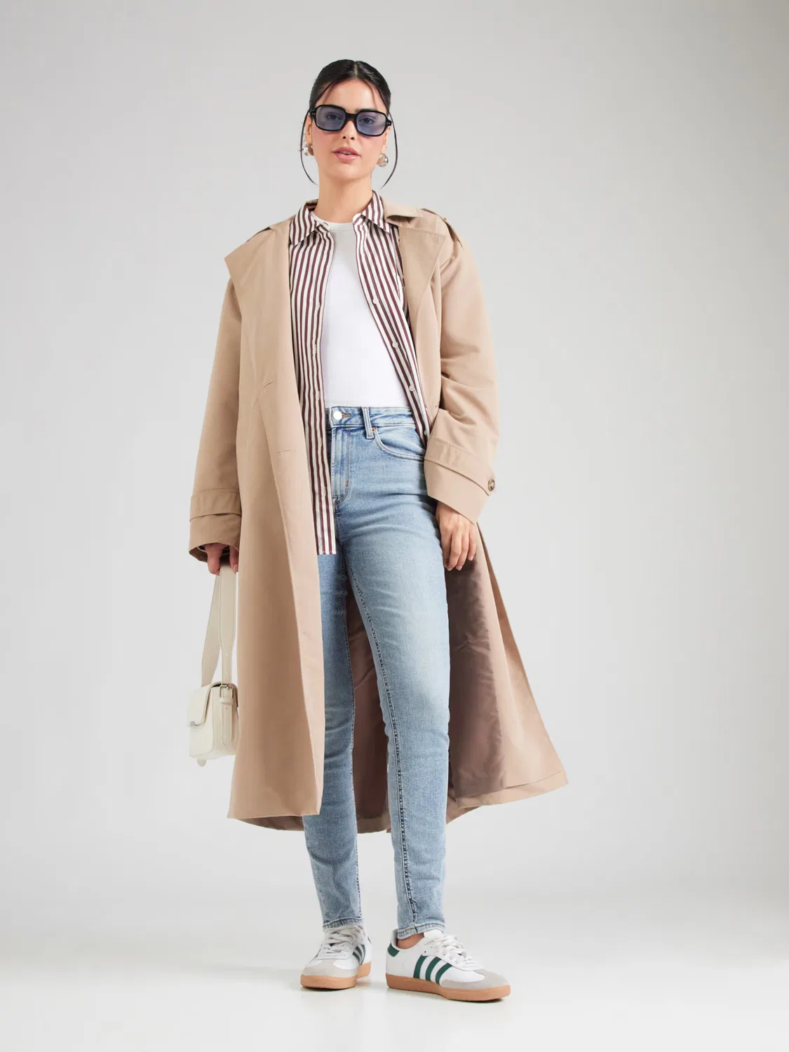 Джинсы Gap Slim fit AURORA синего цвета — фото 4