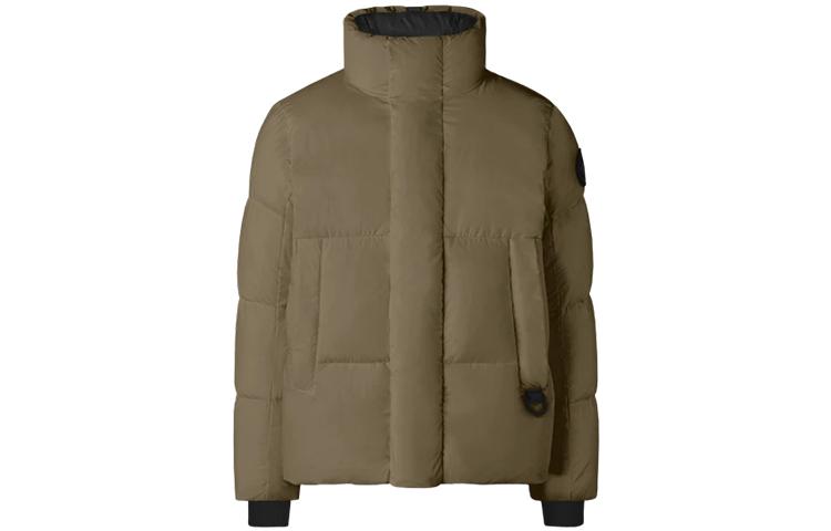 Canada Goose Куртка пуховая зимняя унисекс хаки, Khaki — фото 3
