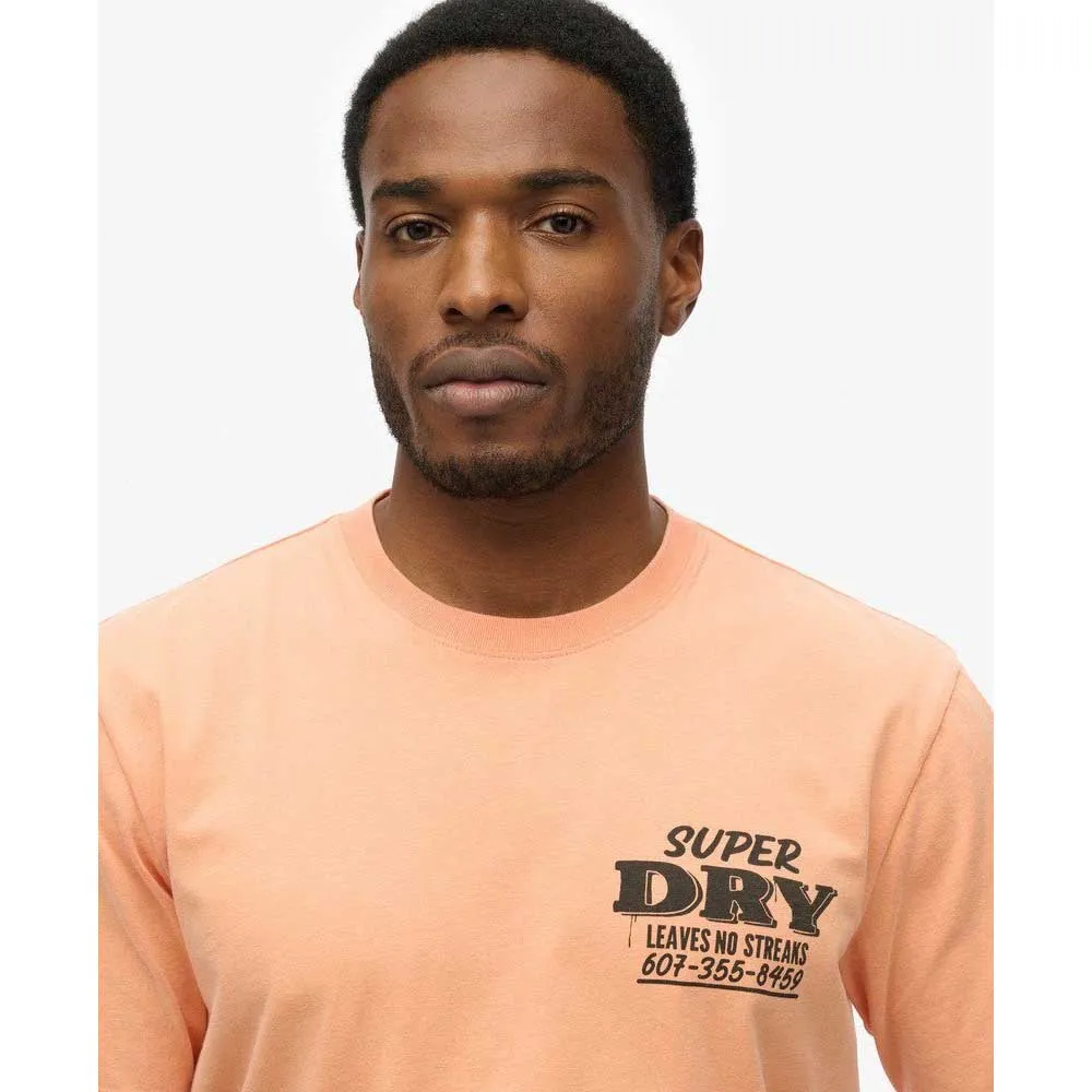Футболка с коротким рукавом Superdry Trade Tools Loose, оранжевый — фото 3