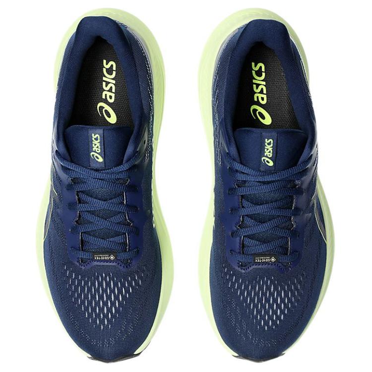 GT 2000 12 Gtx Blue Expanse Safety Yellow Asics, Синий/Зеленый — фото 4