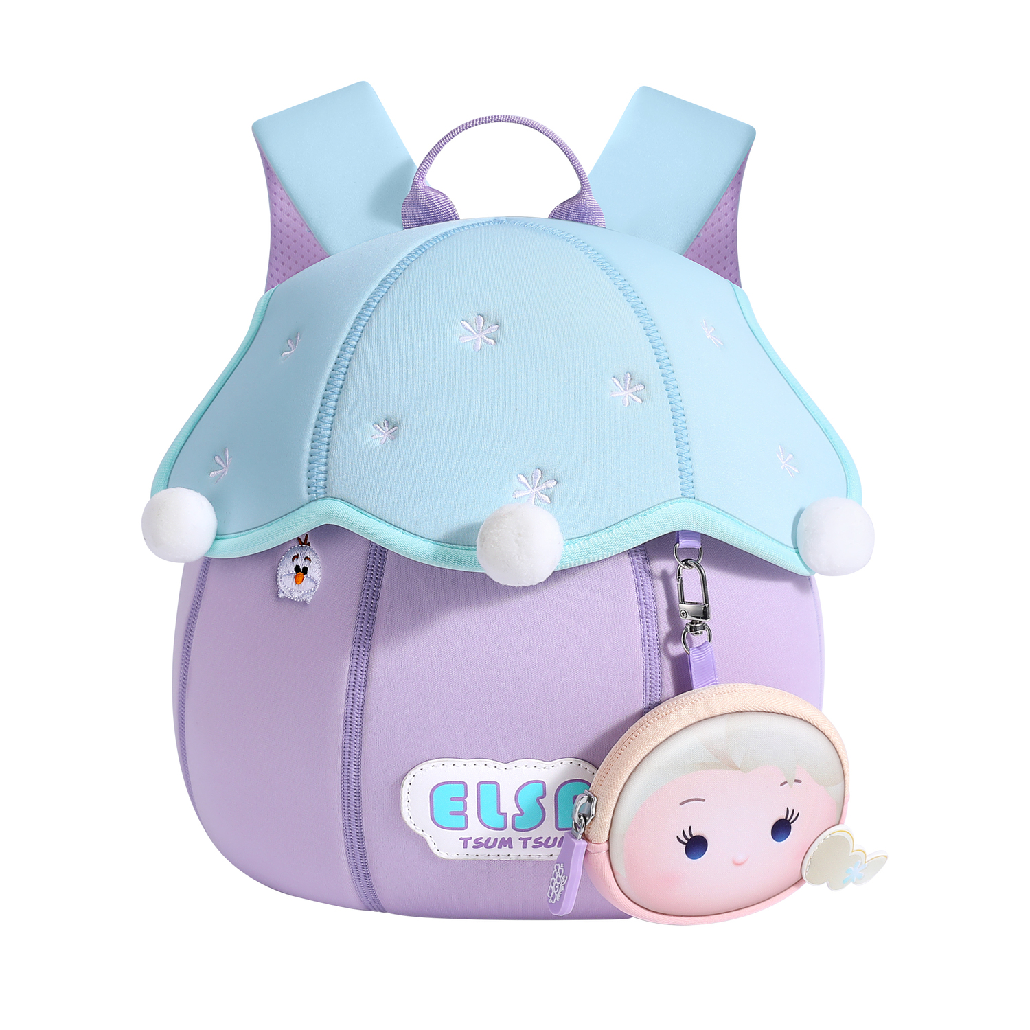 

Disney Студенческий рюкзак из полиэстера обычный детский разноцветный, Purple