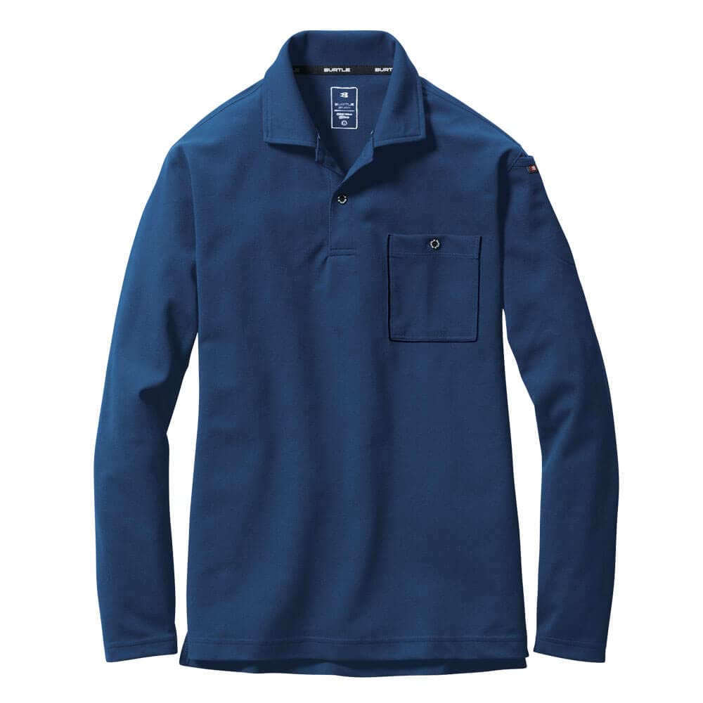

Рубашка-поло с длинными рукавами Burtle 665, унисекс, эластичная, с дезодорирующим эффектом, темно-синяя, размер S (обычный), Синий, Рубашка-поло с длинными рукавами Burtle 665, унисекс, эластичная, с дезодорирующим эффектом, темно-синяя, размер S (обычны