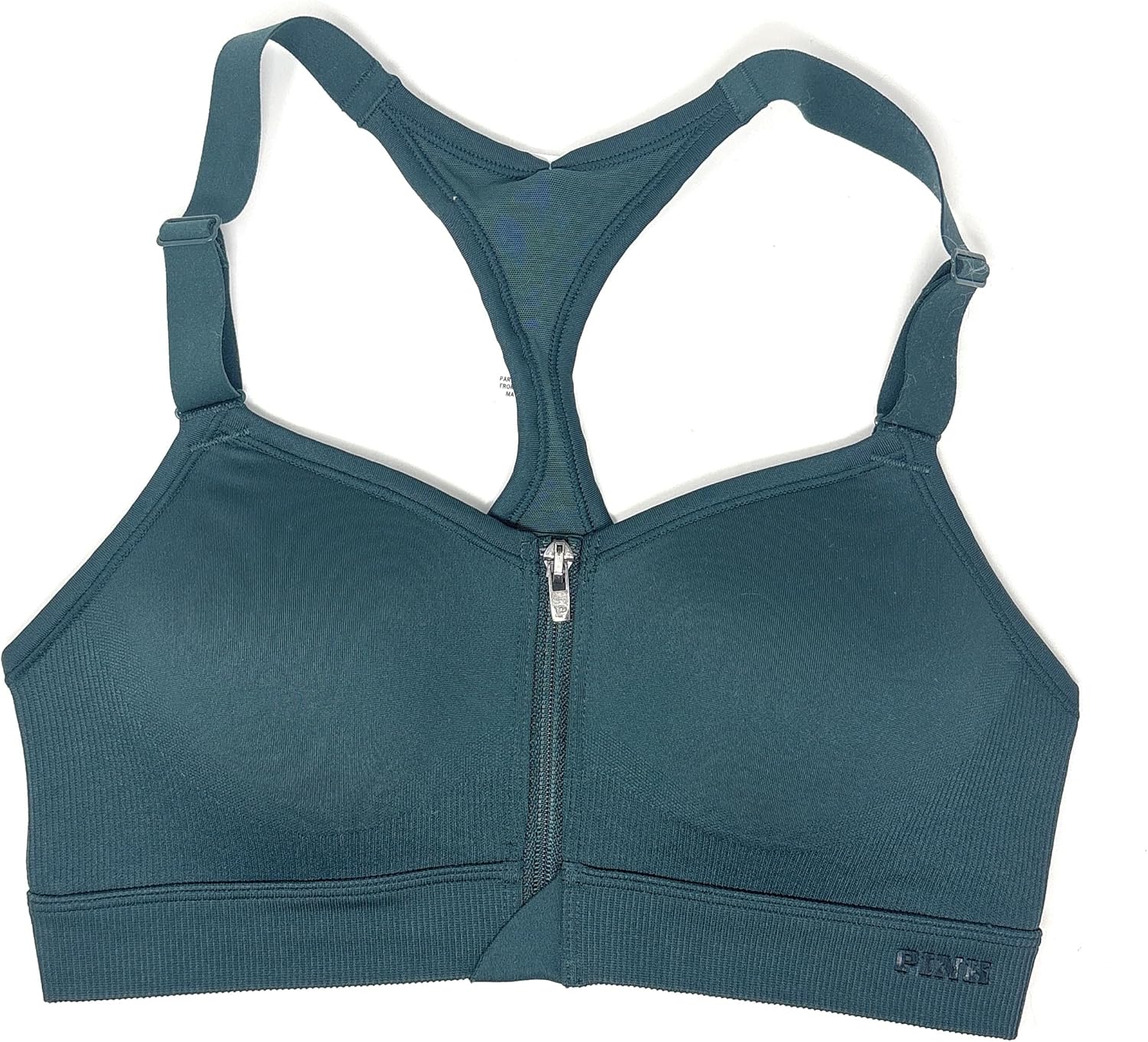 

Бесшовный спортивный бюстгальтер с легкой подкладкой от Victoria's Secret Pink Active, Deep Green