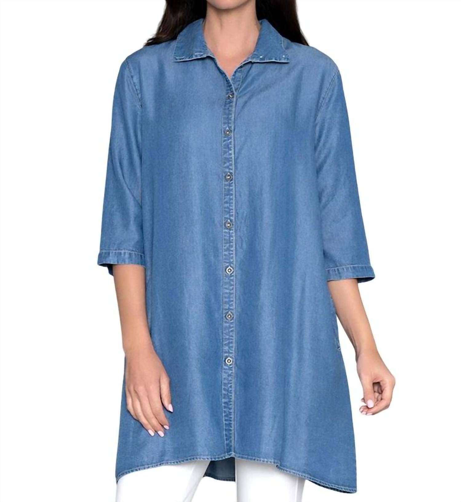 

Туника Mendocino средней степени стирки Stella Carakasi, цвет medium wash