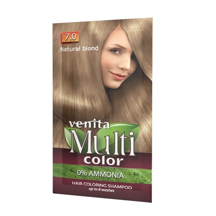 

Оттеночный шампунь 70 Натуральный блонд 40 г Multicolor