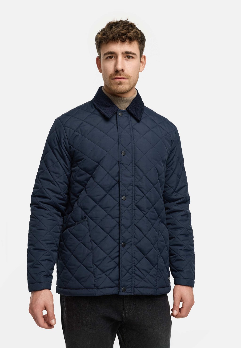 

Легкая куртка INDICODE JEANS, темно-синий