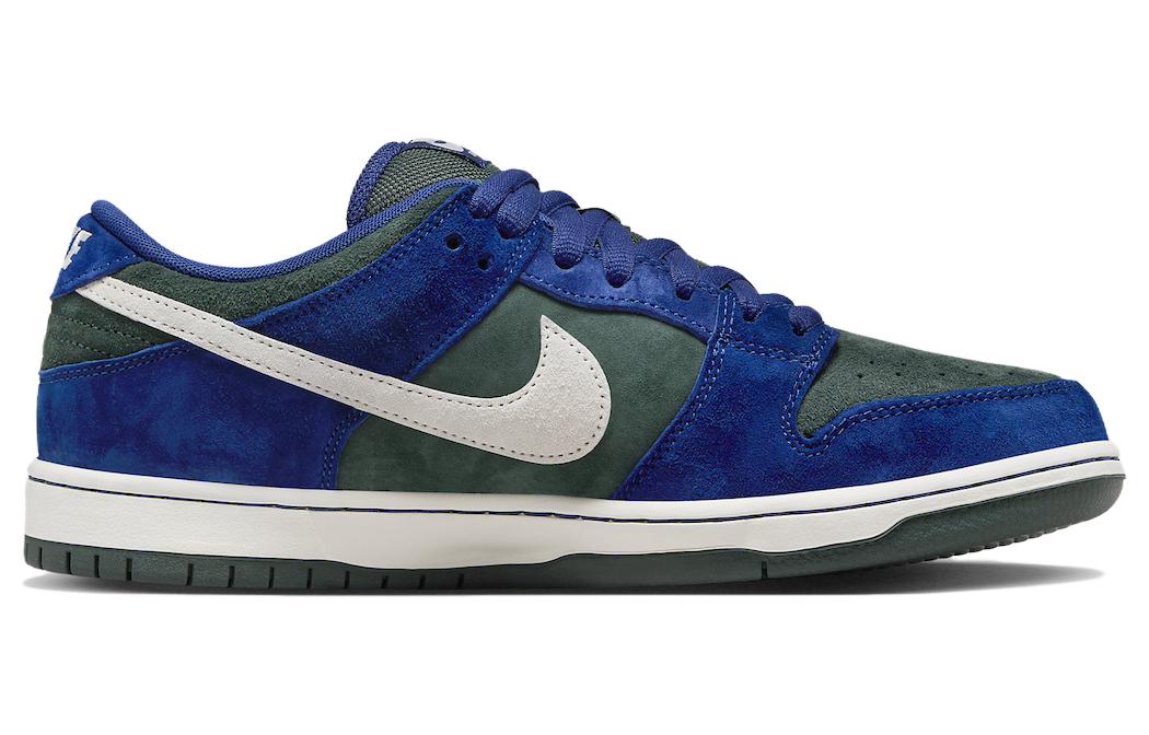 Nike Dunk Low 'Deep Royal Blue' Сине-зеленая белая — фото 2