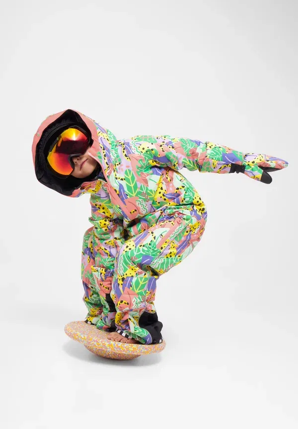 Комбинезон Cosmo candy jungle snowsuit Weedo, принт джунгли — фото 4