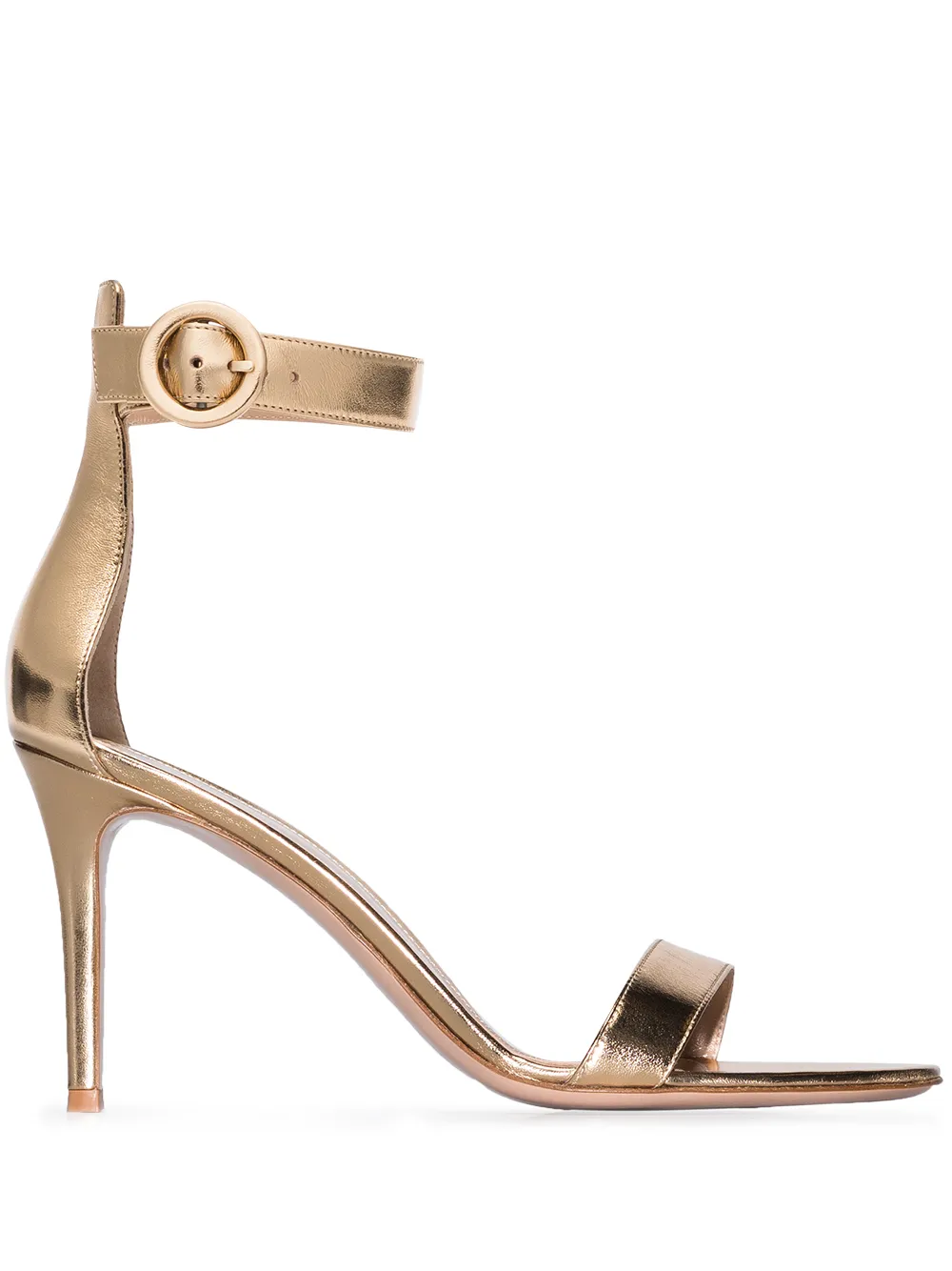 Босоножки Portofino 85 Gianvito Rossi, золотой