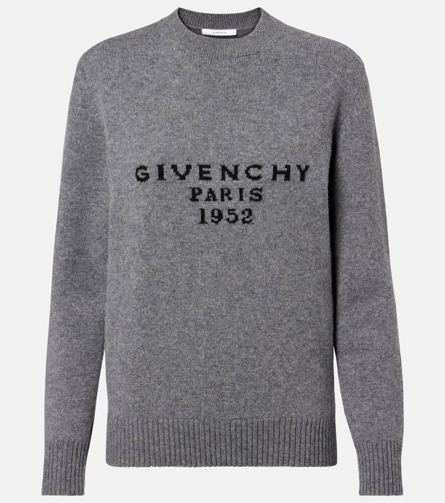 

Шерстяной свитер с кашемиром Logo Givenchy, Slate Blend