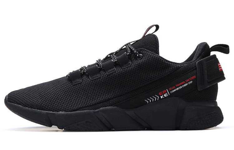 

Кроссовки мужские Lifestyle Shoes Men Low-Top Black Erke