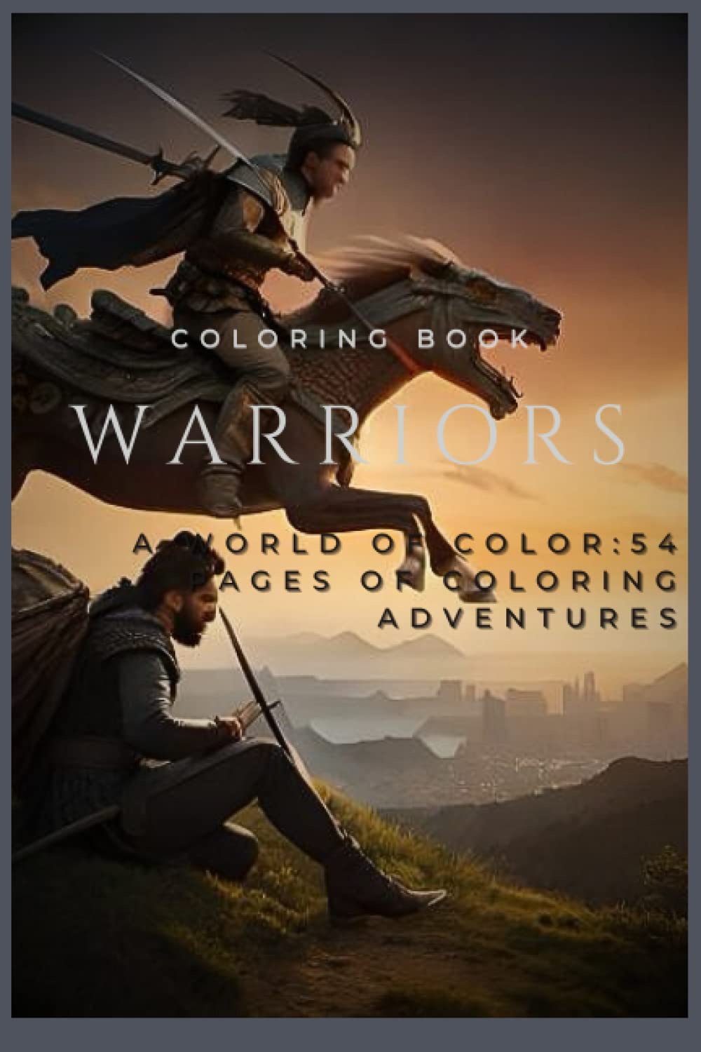 

Warriors: A world of color: coloring adventures (Independently published)