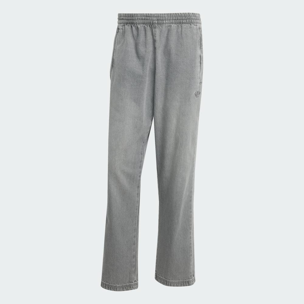 Спортивные брюки Adicolor Loose Track Pants из коричневого денима Adidas, multi — фото 4